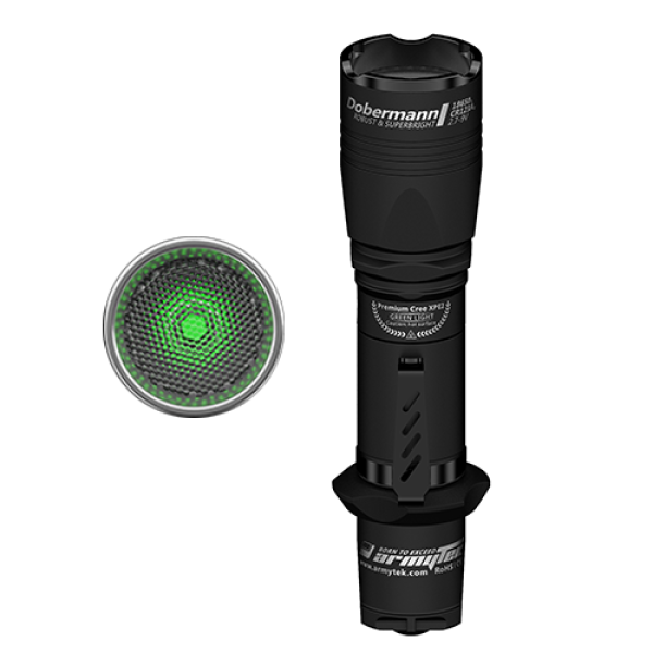 Armytek Dobermann (зеленый свет)