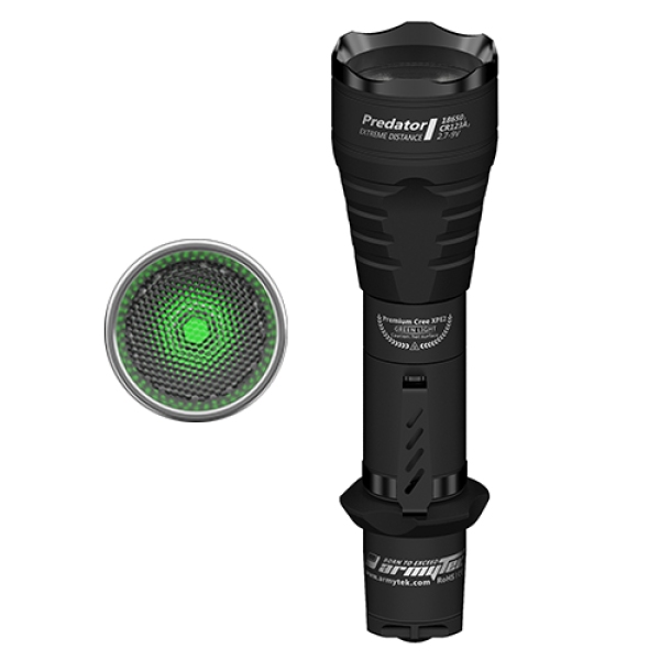 Armytek Predator (зеленый свет)